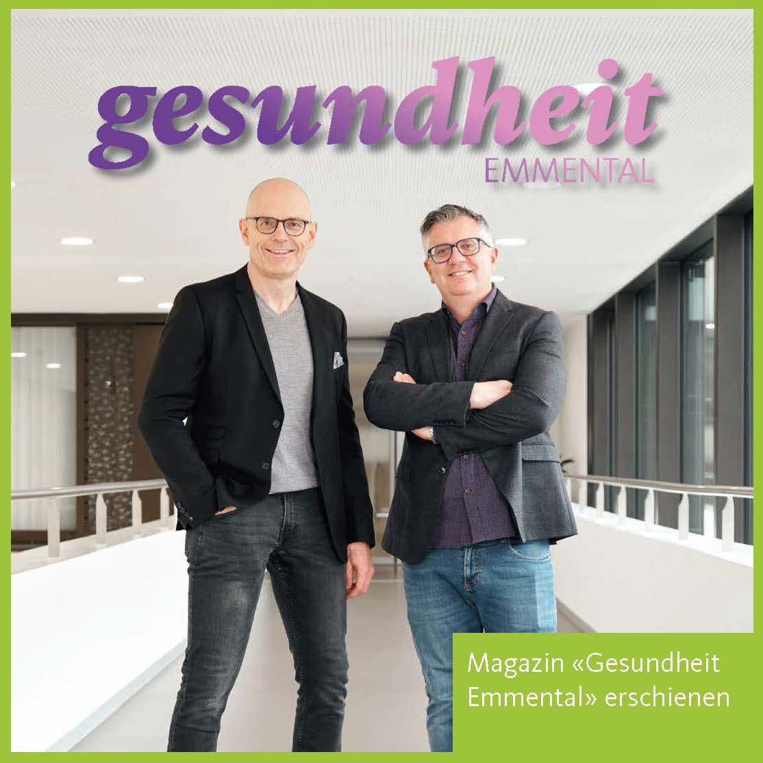 Neues Gesundheit Emmental - Titelbild