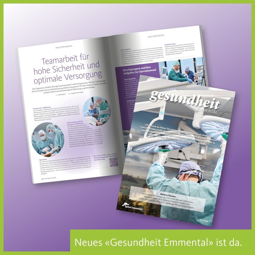 Gesundheit Emmental_26-1 - neue Ausgabe