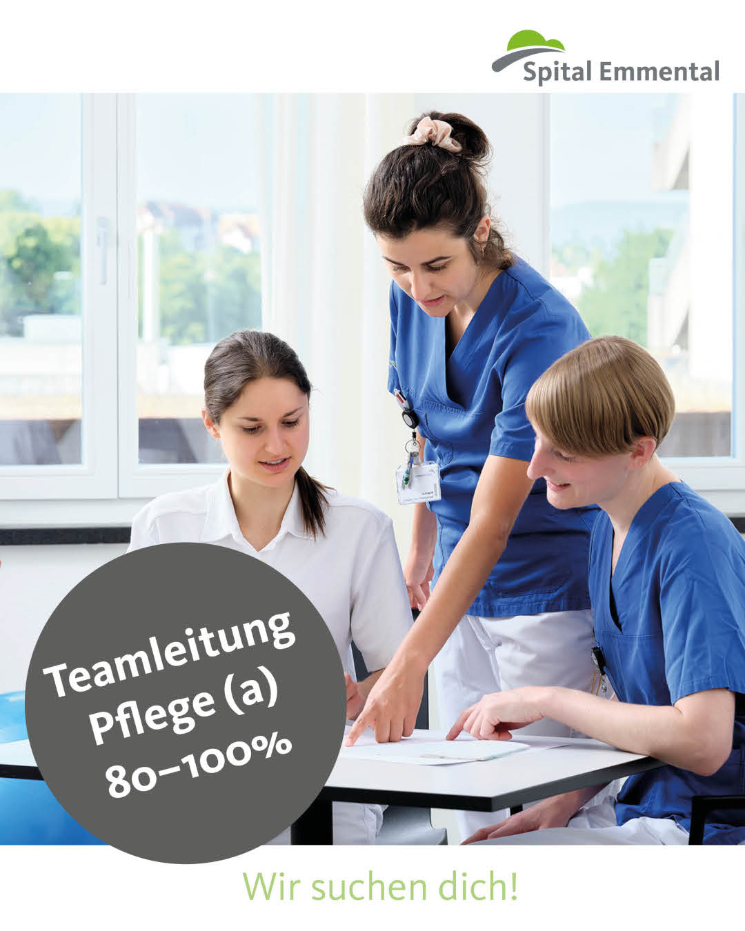 Pflege-Leitung-Langnau - Job der Woche