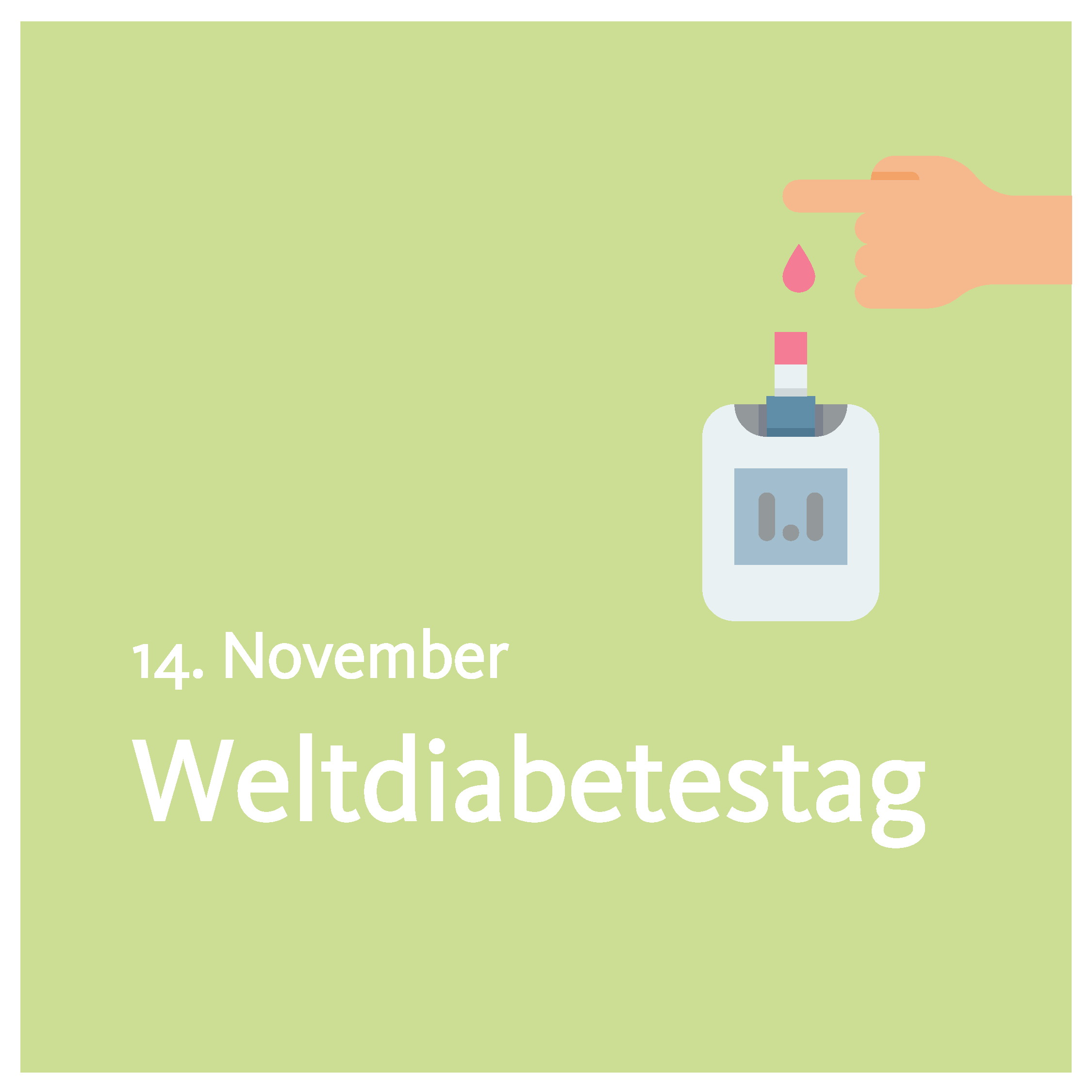 Weltdiabetestag 14. November